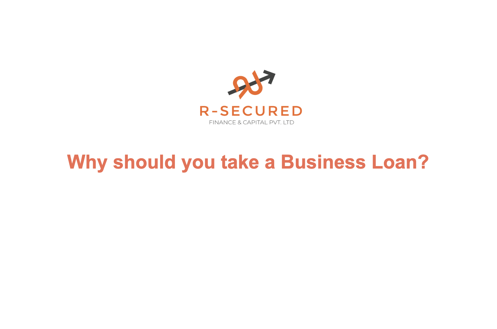 R Secured Finance | Blog | All rights reserved